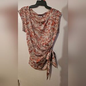 Floral Patterned Wrap Dress